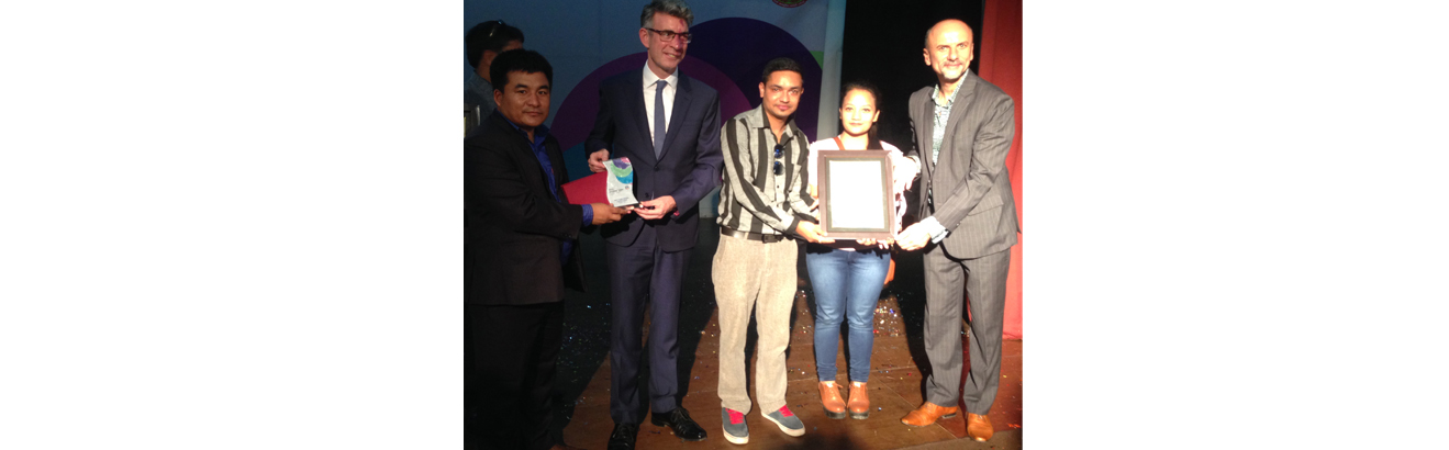Receiving ISA Award